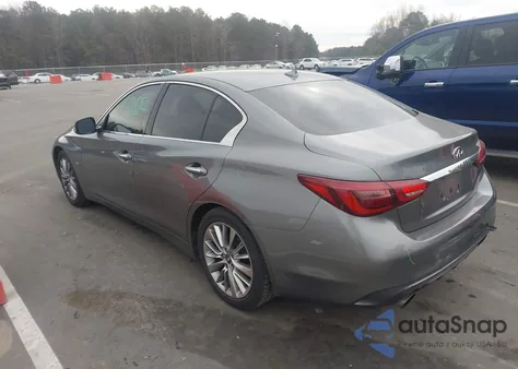 2019 Infiniti Q50 3.0T Luxe из США, поврежденный, VIN JN1EV7AP5KM516736